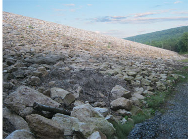 DeHart Dam an Earthen Structure